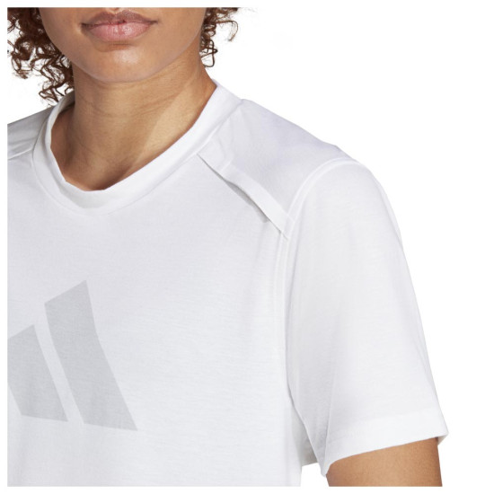 Adidas Γυναικεία κοντομάνικη μπλούζα Power Performance Big Logo Tee Adidas Γυναικεία κοντομάνικη μπλούζα Power Performance Big Logo Tee